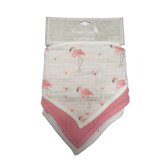 Muslin Bib - 3 Piece Set
