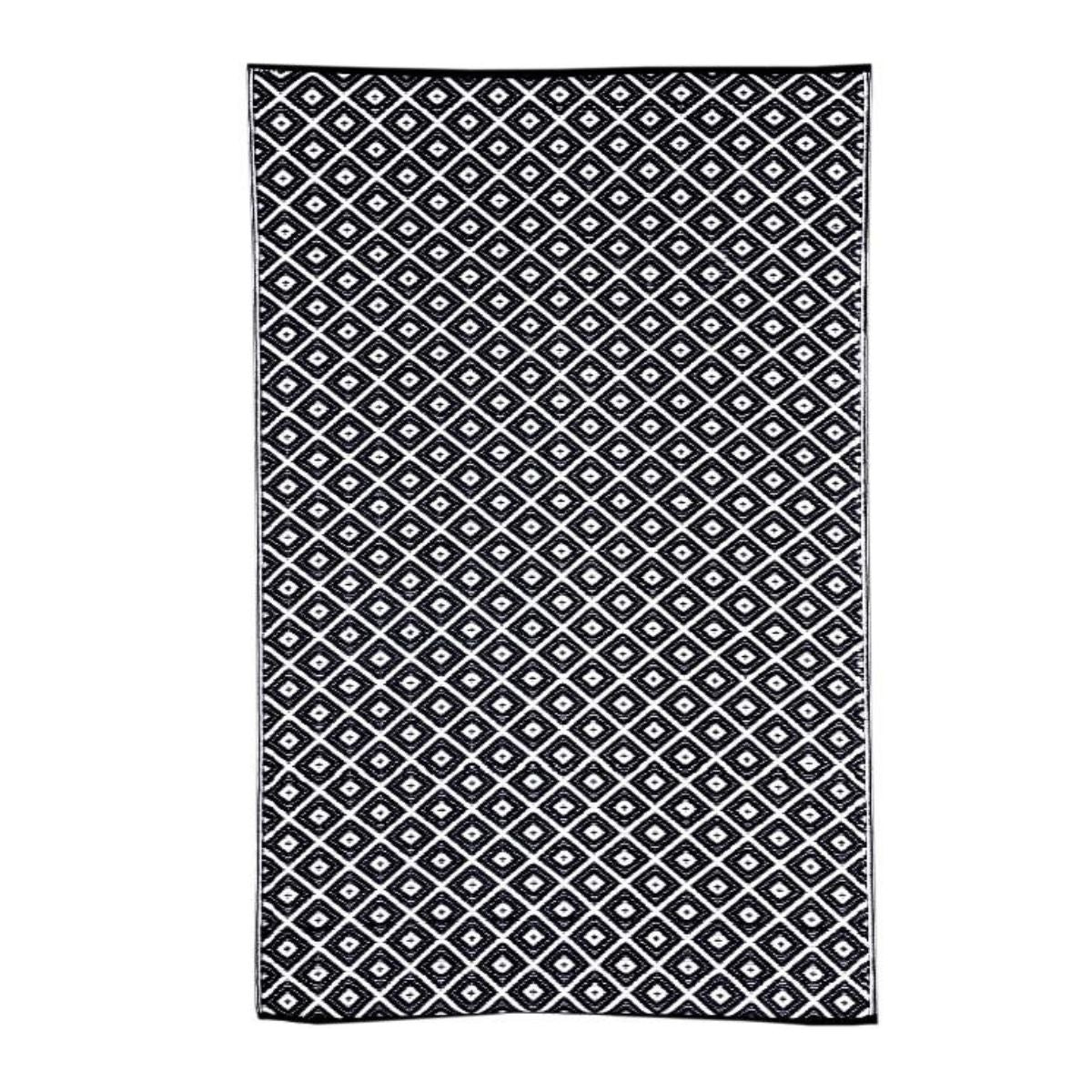 Kimberley Black Indoor/Outdoor Rug