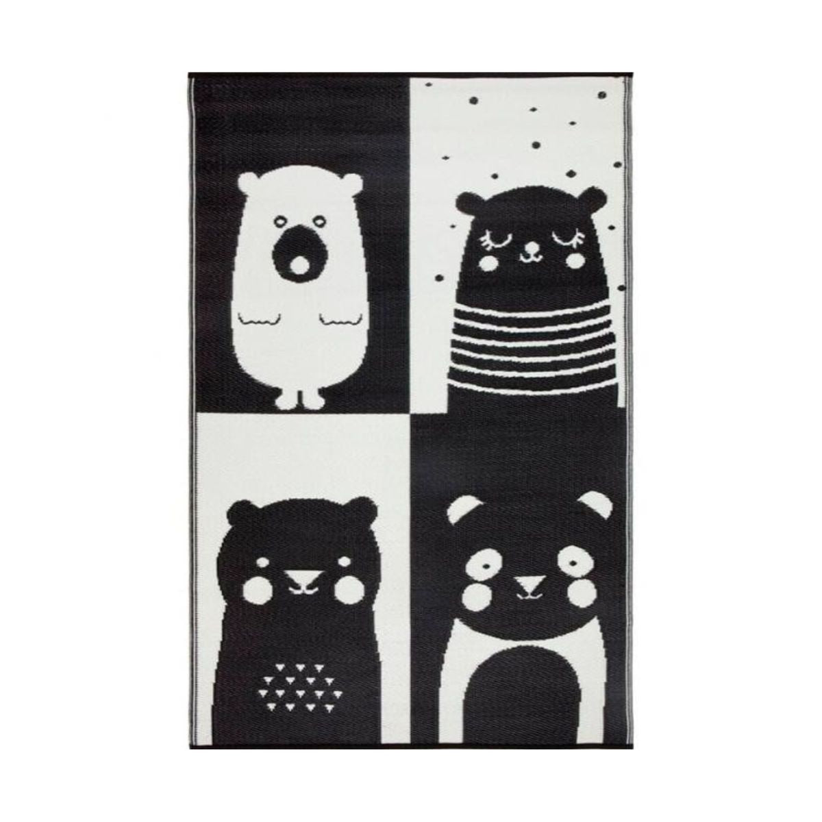 Nika Bear Kids Indoor Outdoor Rug
