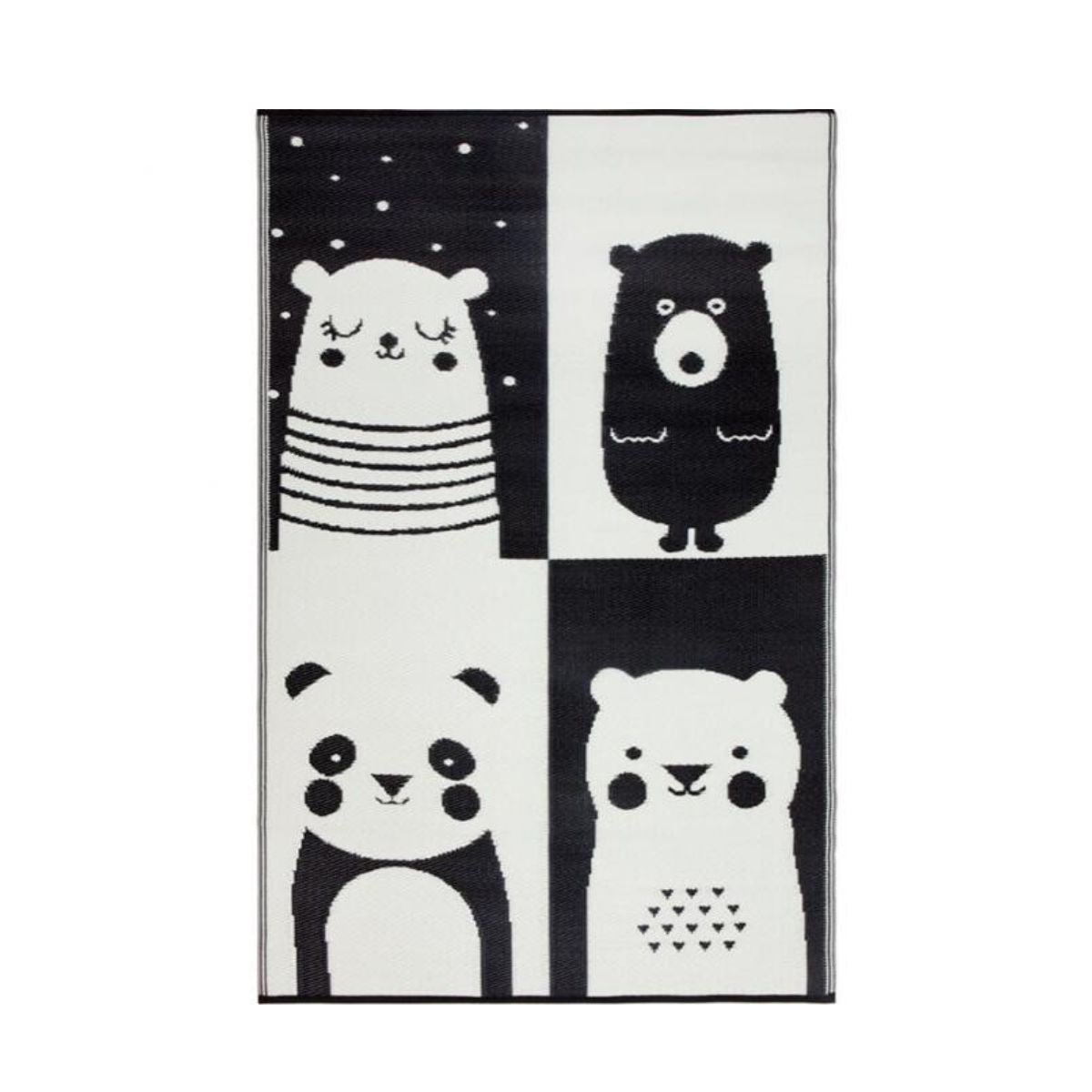 Nika Bear Kids Indoor Outdoor Rug