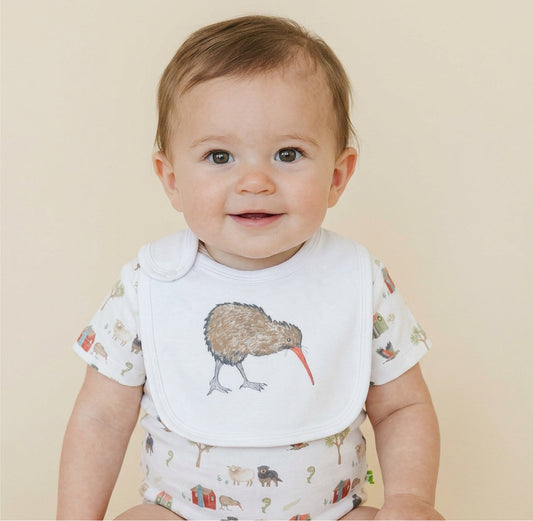 Kerry Kiwi Reversible Bib