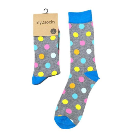 Multi Spot Socks-Onesize