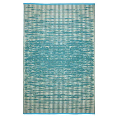 Brooklyn Teal Indoor Outdoor Rug