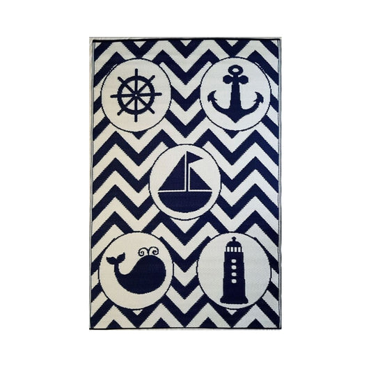 Sea Life Indoor Outdoor Rug