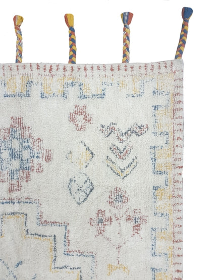 Tufted Tribal Rug detail