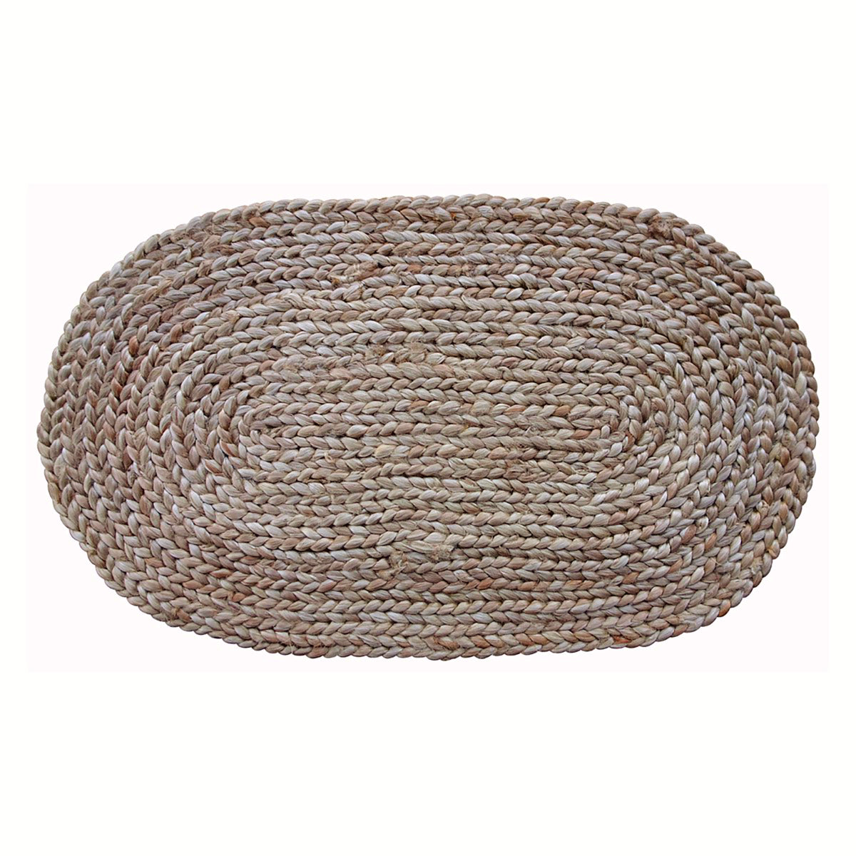 Oval Jute Rug - entrance
