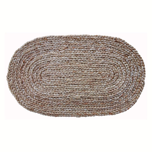 Oval Jute Rug - entrance