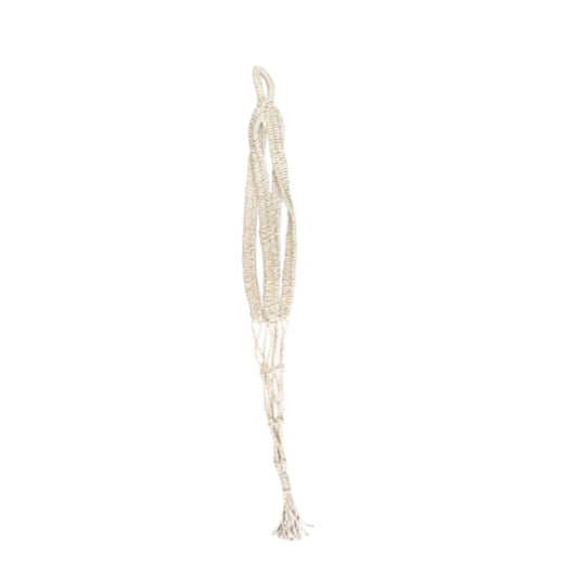 Jute Planter Hanger - Bleached