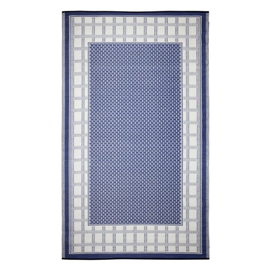 Europa Midnight Blue Indoor Outdoor Rug