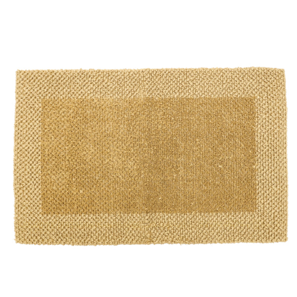 Beige Natural Tufted Outdoor Doormat