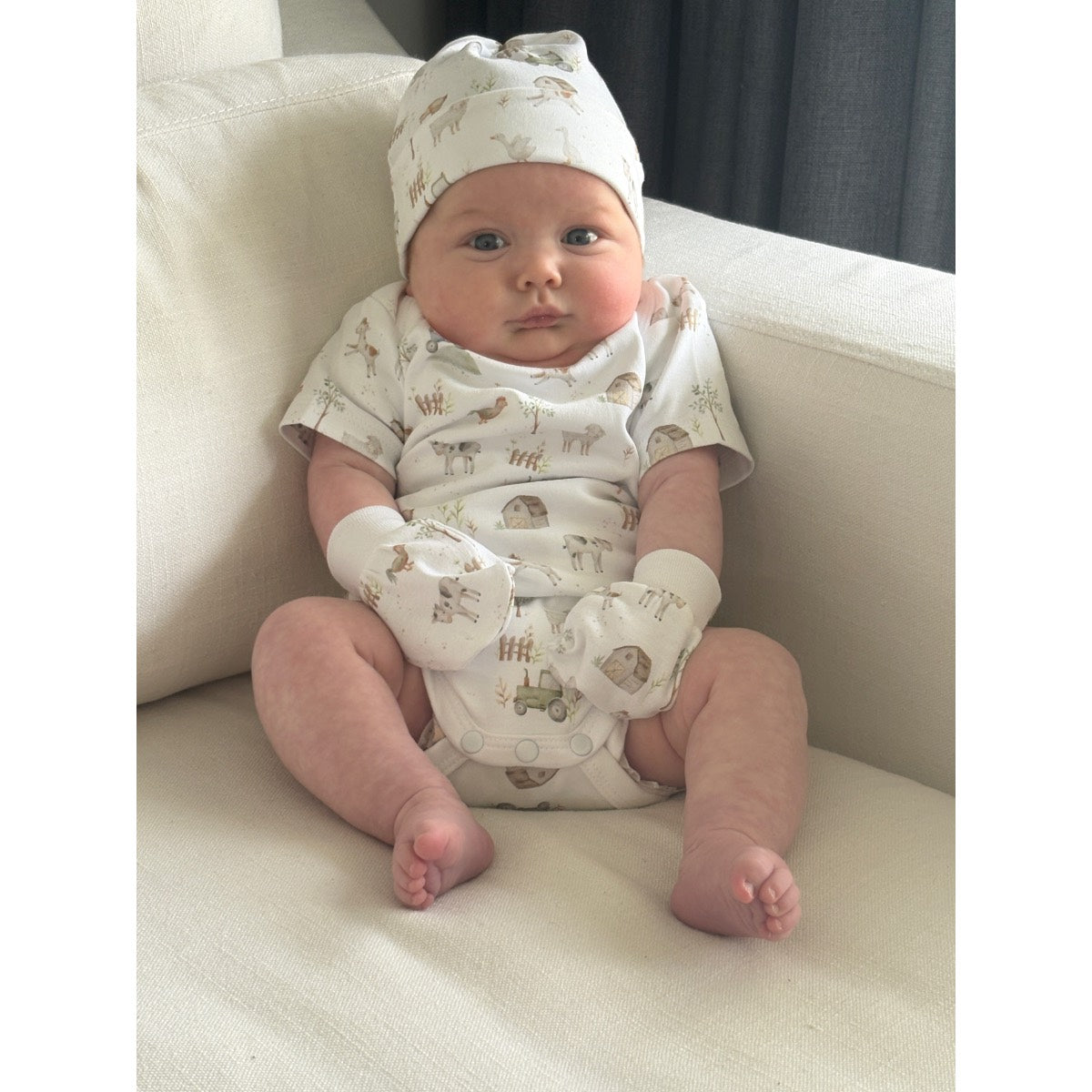 Farm Life Short Sleeve Bodysuit