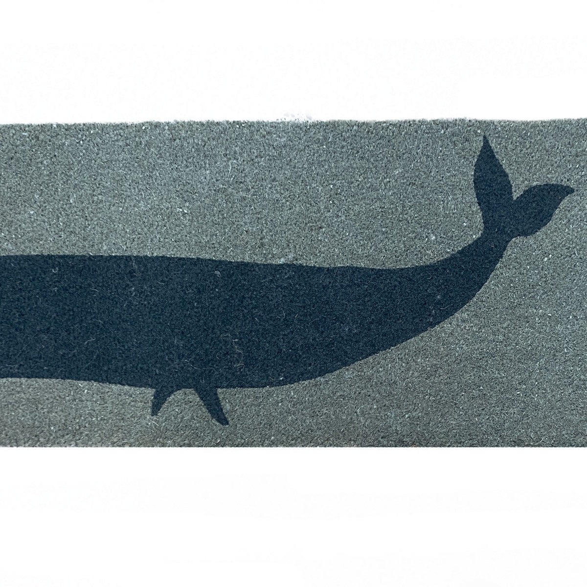 Whale coir doormat long lifestyle styled | The Trading House NZ